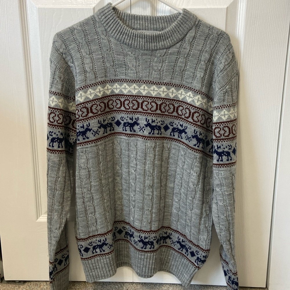 acrylic sweater (vintage)